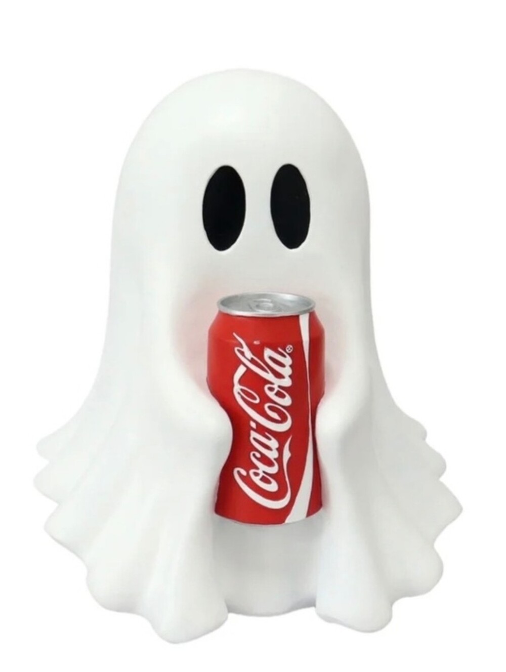 🤍▪️COCA-COLA▪️ Ghost Figurine Holding Coke Can Halloween Decor 2025